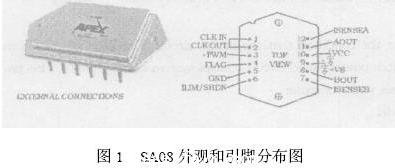 SA08外觀和引腳分布圖