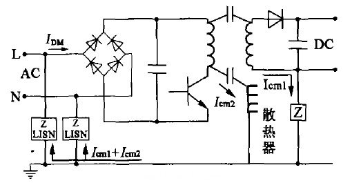 共模噪聲電原理圖